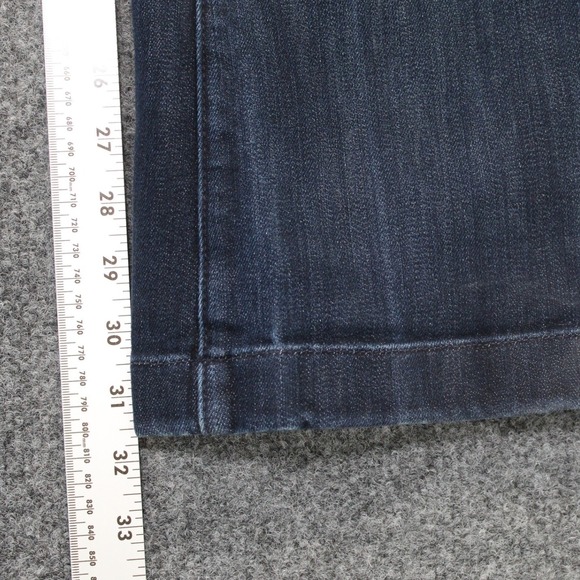 7 For All Mankind Charlize Bootcut Jeans Dark Wash Women's Size 29 - Picture 7 of 11